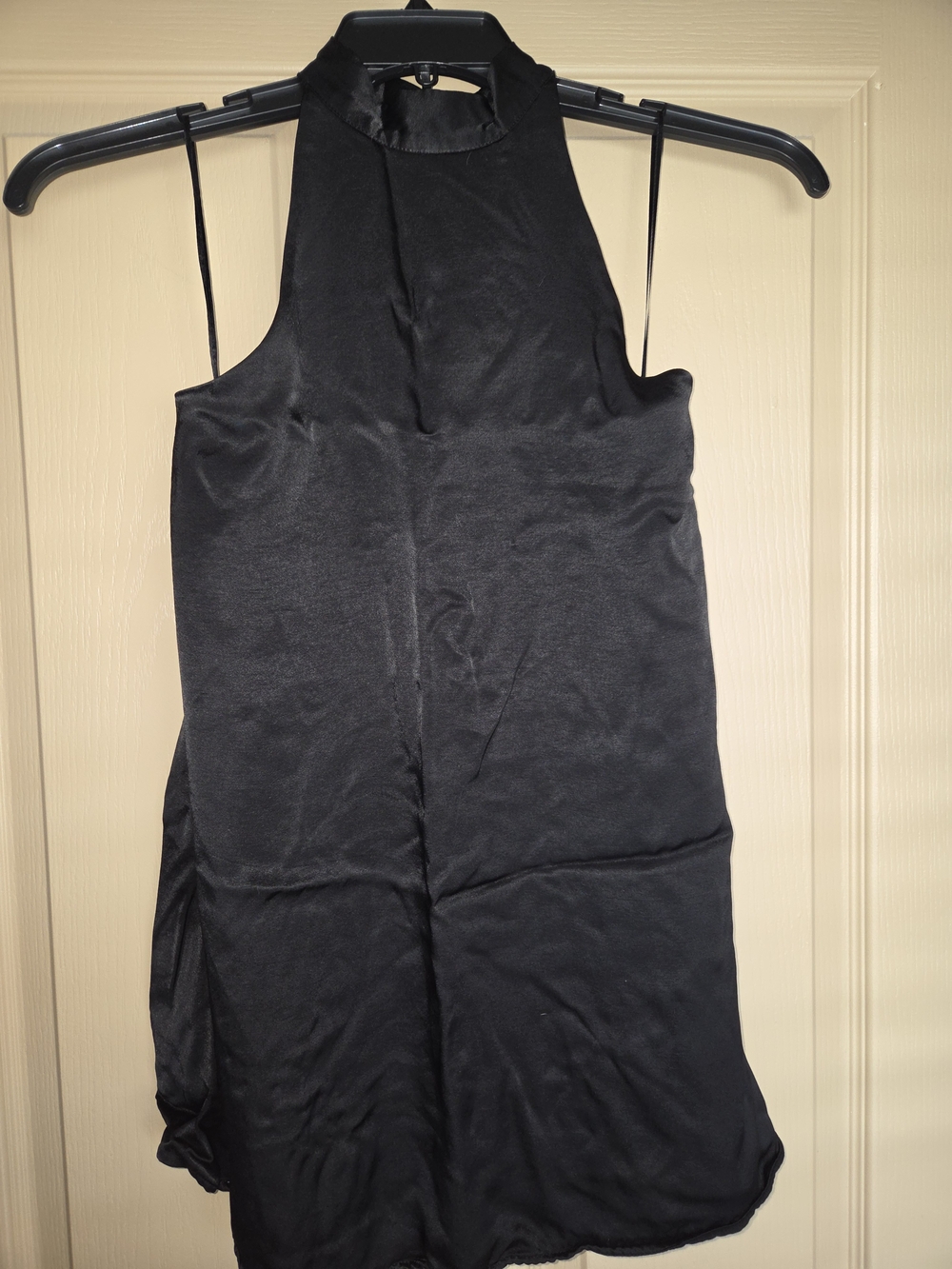 Zara Black Halter Camisole Top